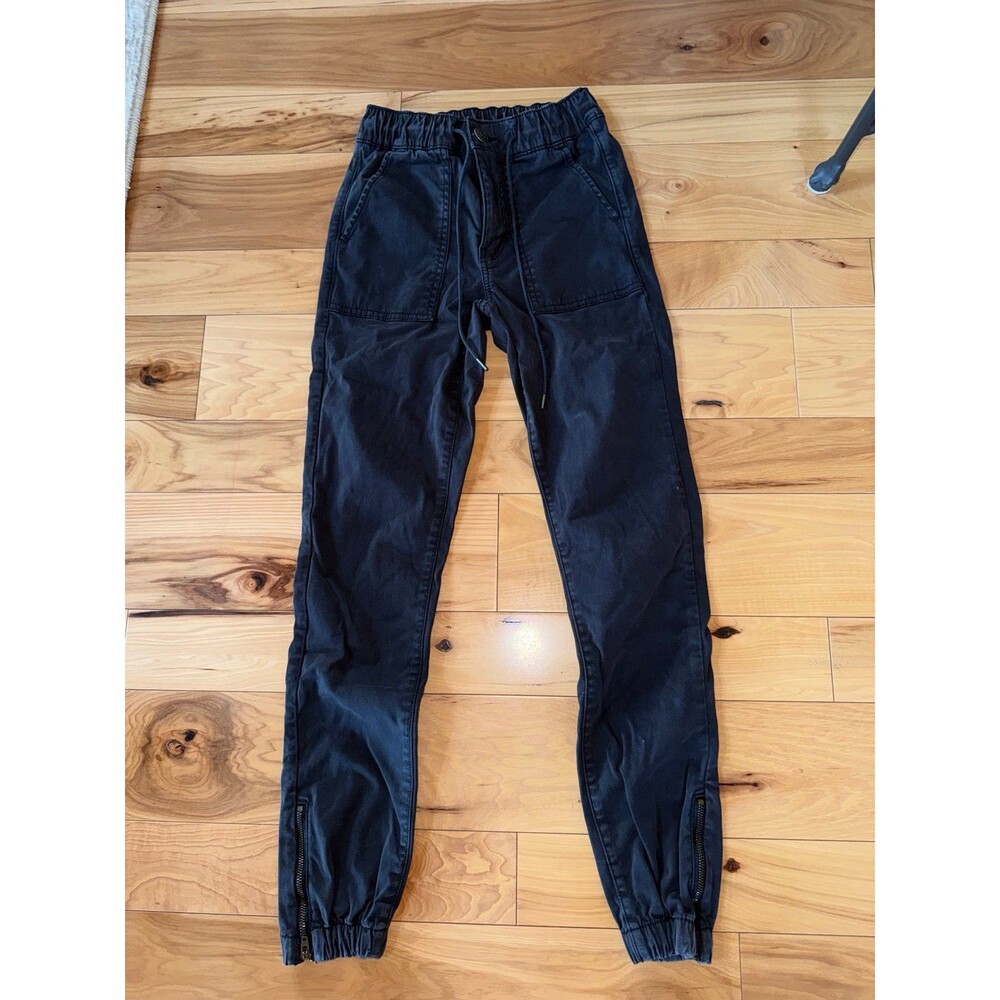 American Eagle Outfitters Black Drawstring Jogger Pants